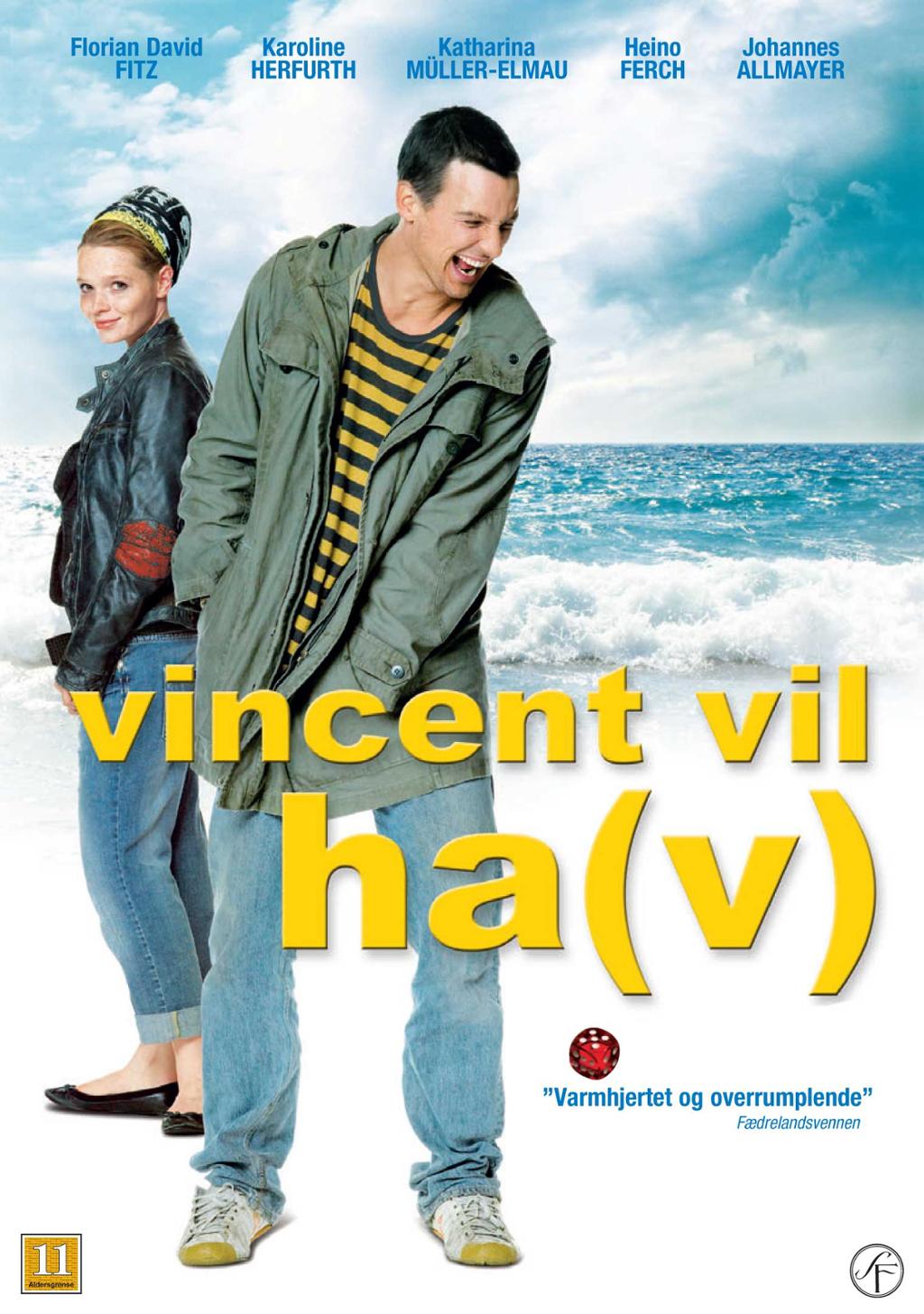 Filmplakat til filmen Vincent vil ha(v). Foto.