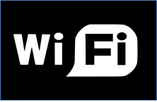 Wi-Fi-logo. Illustrasjon.