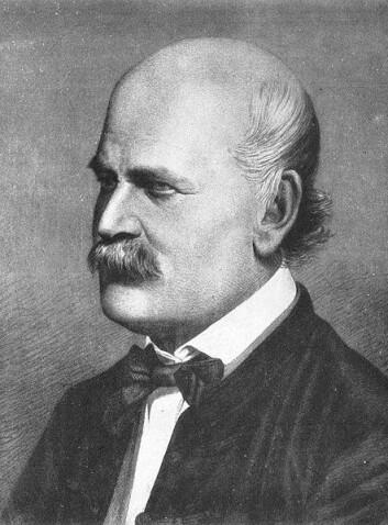 Portrett av Ignaz Semmelweis. Foto. 