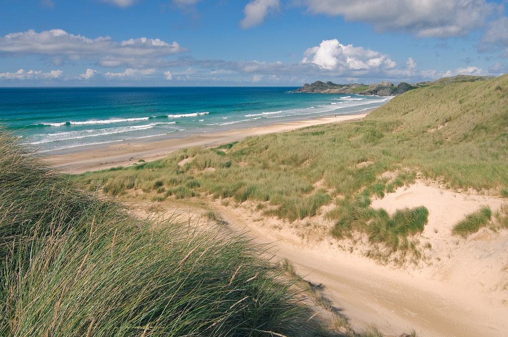 Hogh Bay on the island of Coll, in the Inner Hebrides of Scotland.