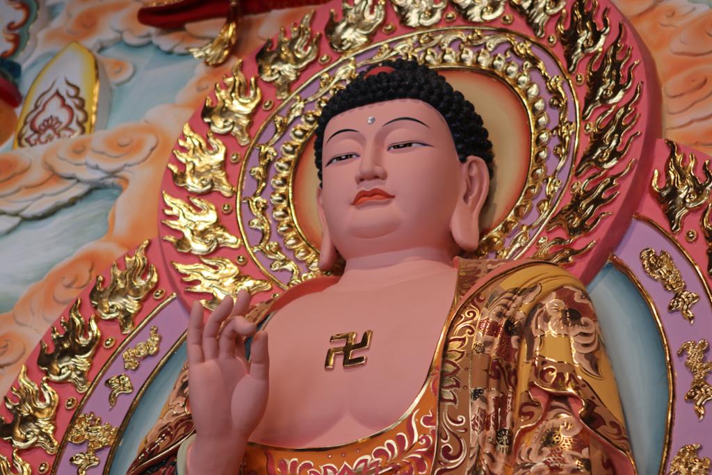Buddha-statue. Foto.