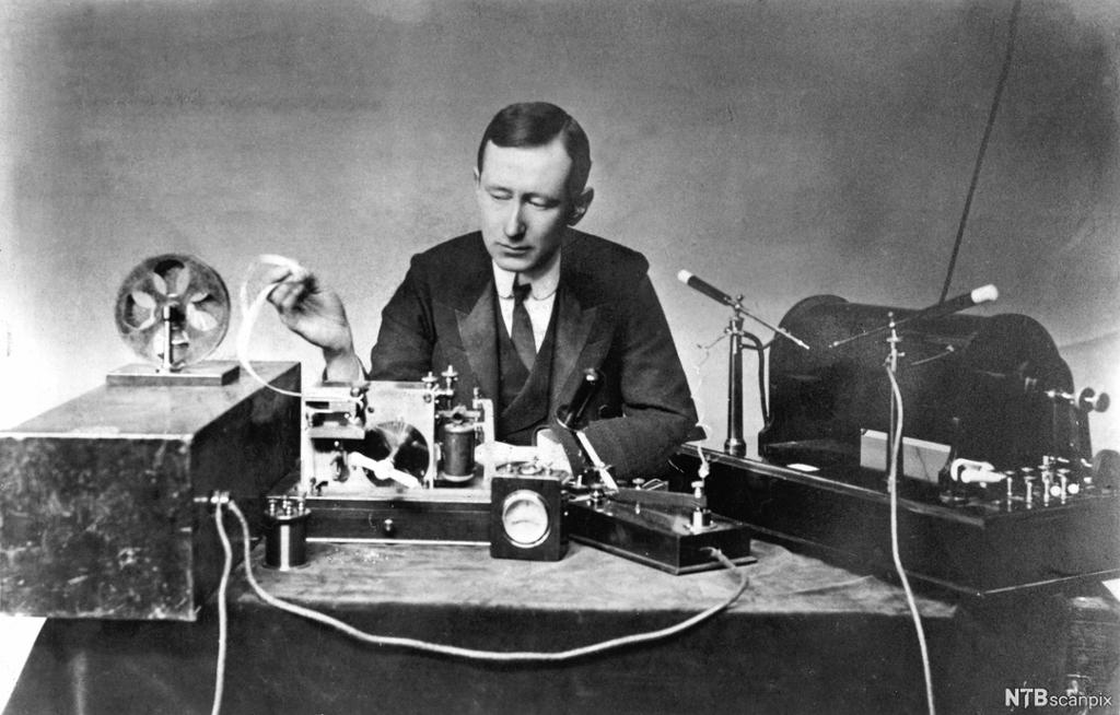 Guglielmo Marconi. Foto.
