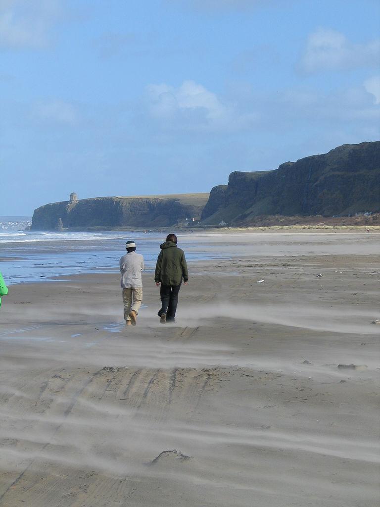 Benone Beach. Photo.