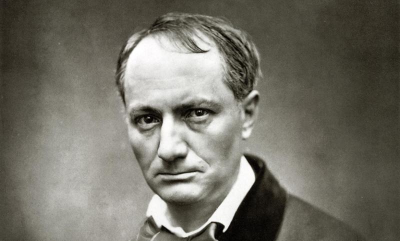 Portrett av Charles Baudelaire. Foto.