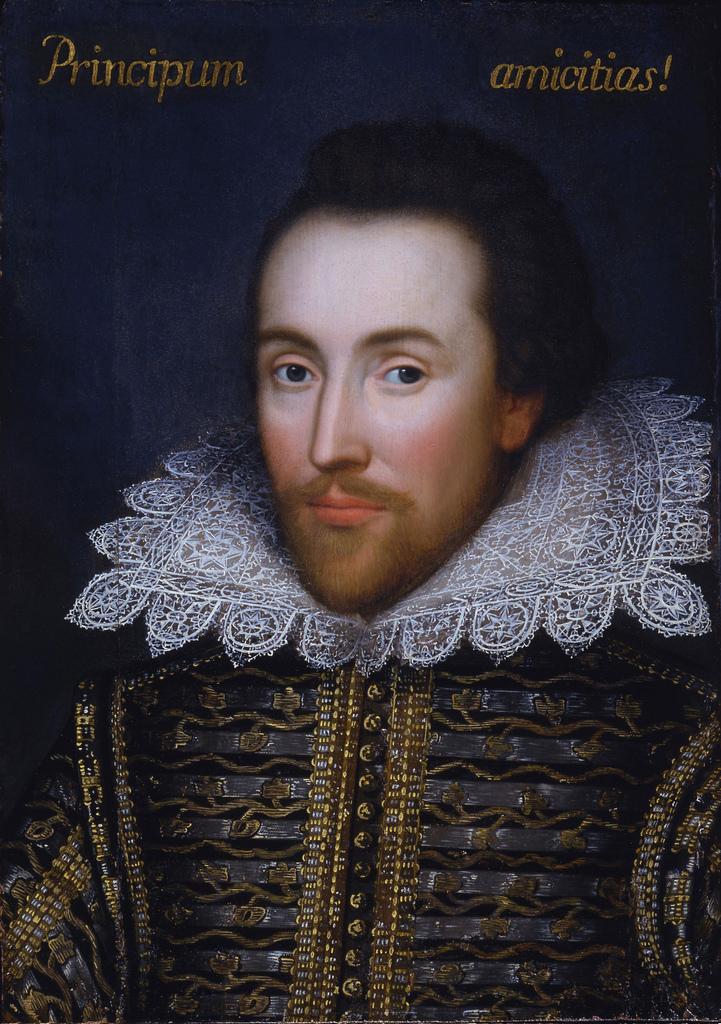 Cobbe painting of Shakespeare.art.