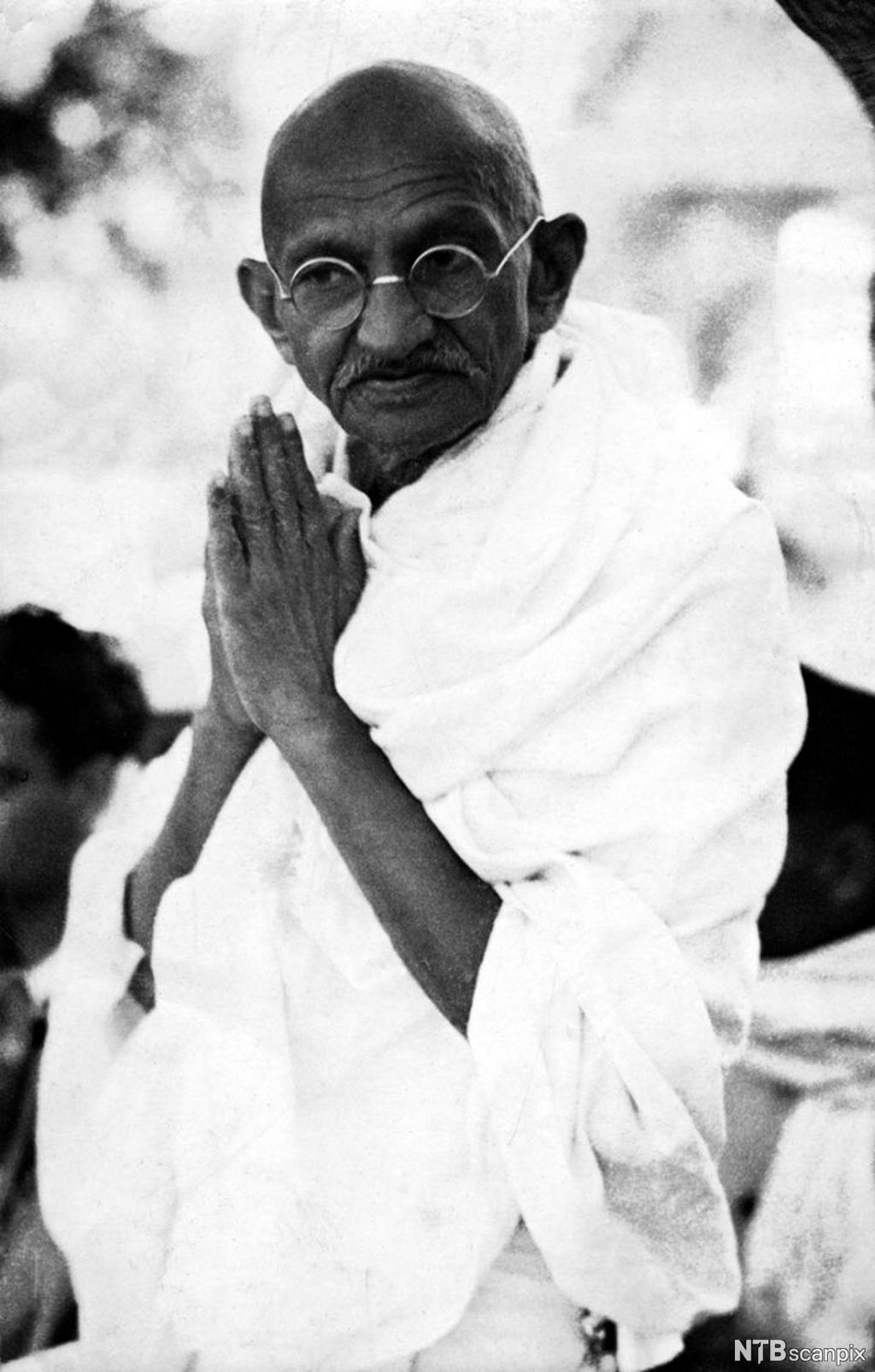 Mahatma Gandhi. Foto.