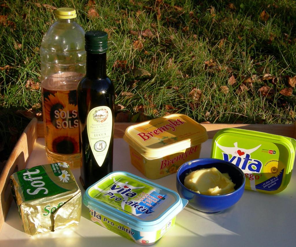 Ulike feittypar. Foto.