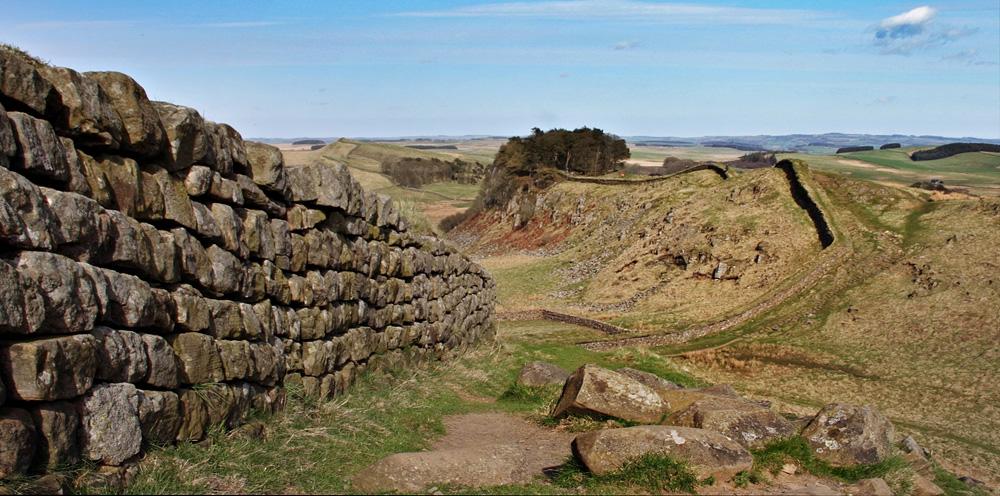 Hadrians Wall. Photo.