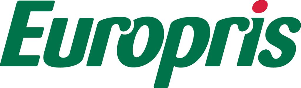 Illustrasjon som viser Europris sin logo. 