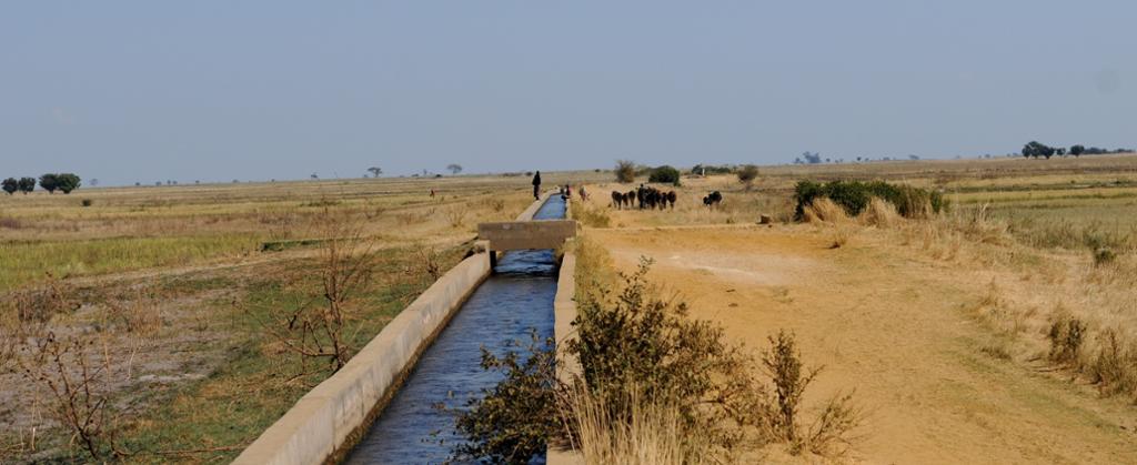 Irrigation system in Zambia