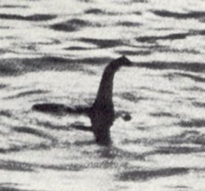 Loch Ness Monster by Christian Spurling 1934. Photo.