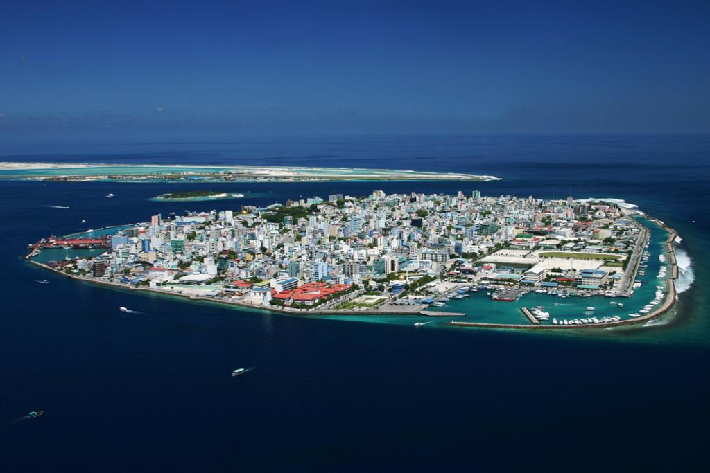 Maldivenes hovedstad. Foto.