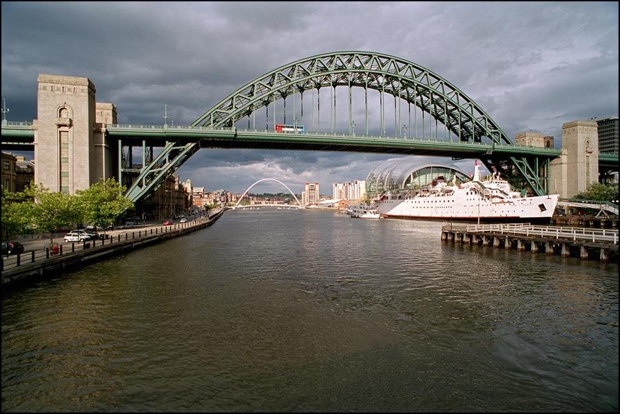 The Tyne Bridge in Newcastle. Photo.