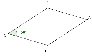 Parallellogram. Illustrasjon.