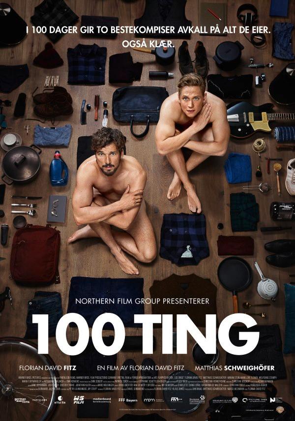 Spillefilm 100 Dinge (100 ting). Filmplakat