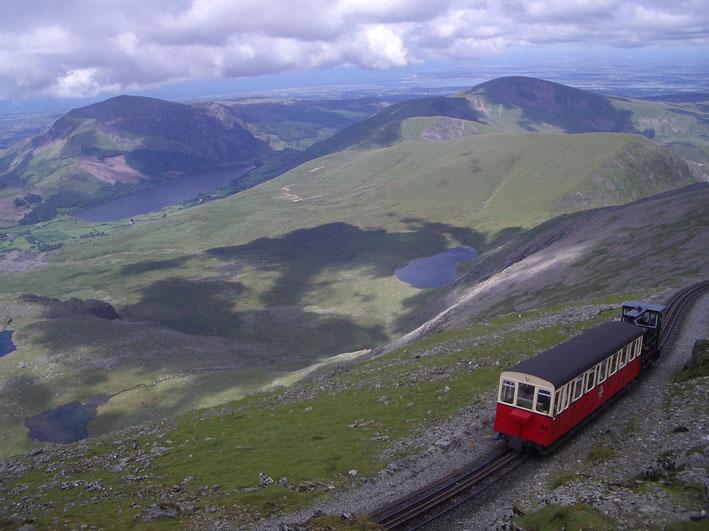 Snowdon Mountain Railway. Photo.