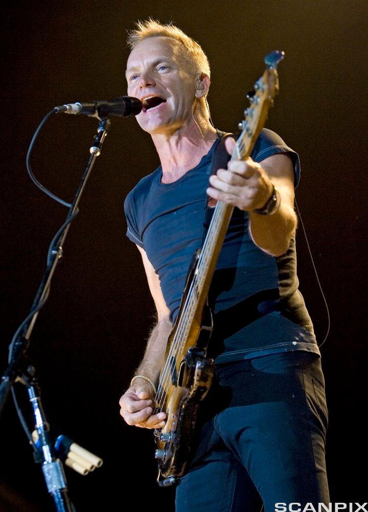 Sting in Consert. Photo.