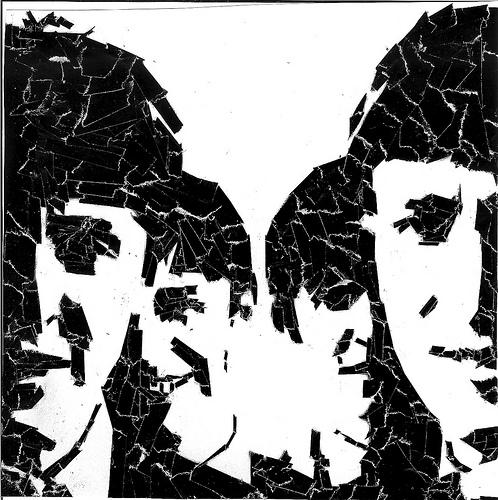 The Beatles (torn paper)