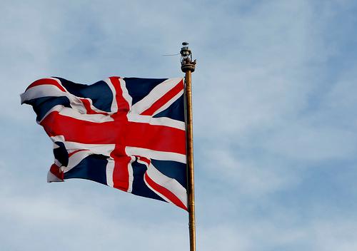 The Union Jack. Photo.