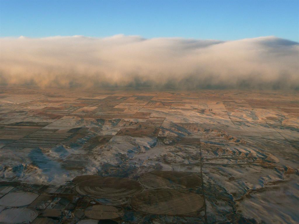 Vast USA landscape. Photo.