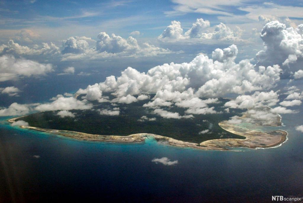 Et overblikksbilde av North Sentinel Island