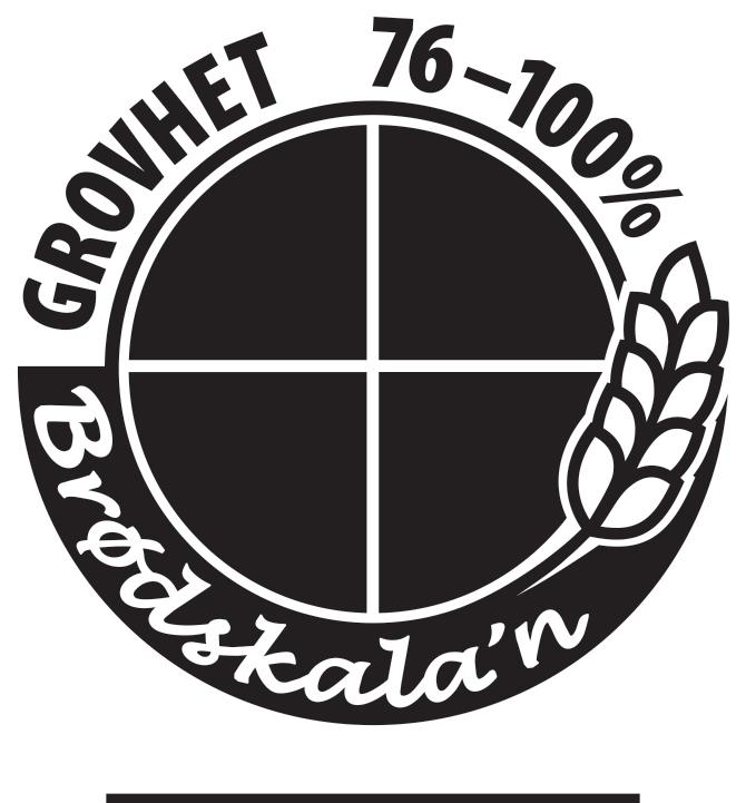 Láibeceahkkálasa mearkaortnega logo. Gierdu lea juhkkojuvvon njealji oassái, buot njeallje oasi leat dievva, ja teavsttas gierddu birra čuožžu Roavisvuohta 76-100%. Illustrášuvdna.