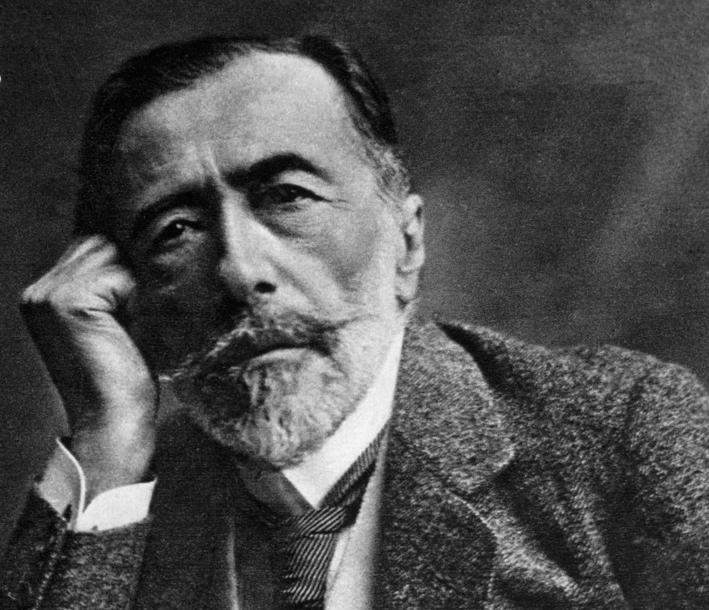 Forfatteren Joseph Conrad. Foto.