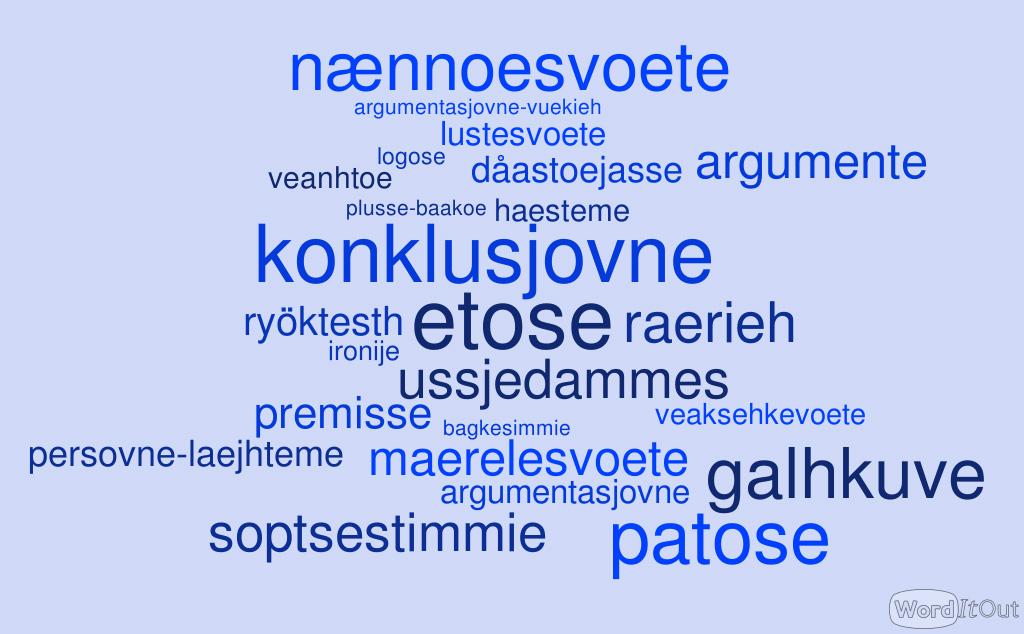 Baakoebalve baakoejgumjie nænnoesvoete, arguemtasjovnevuekie, lustesvoete, logose,veanhtie,dåastoejasse, argumente
plusse-baakoe, haeteme, konklusjovne, ryöktesthm etode, raerieh, ussjedammes, premisse, bagkesimmie, veaksehkevoete, persovne-laejhteme, maerelesvoete, argumentasjovne, galhkuve, aoptsestimmie, patose. Guvvie.