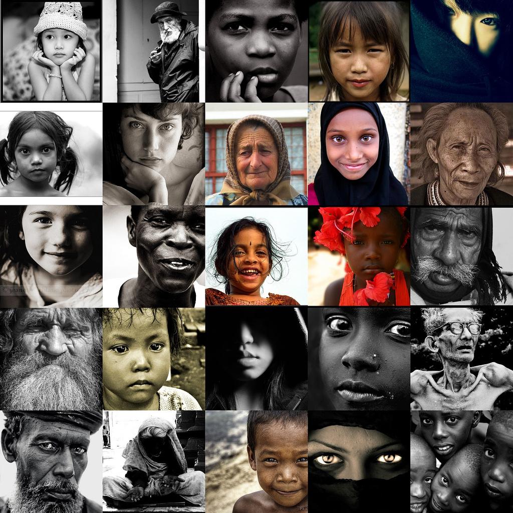 collage with faces.photo.