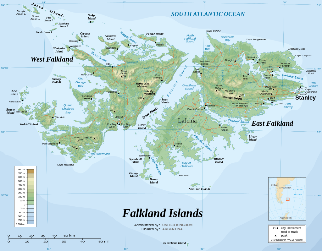 The Falkland Islands