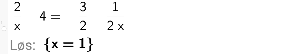 Matematikk For Samfunnsfag Forstegradslikninger Ndla