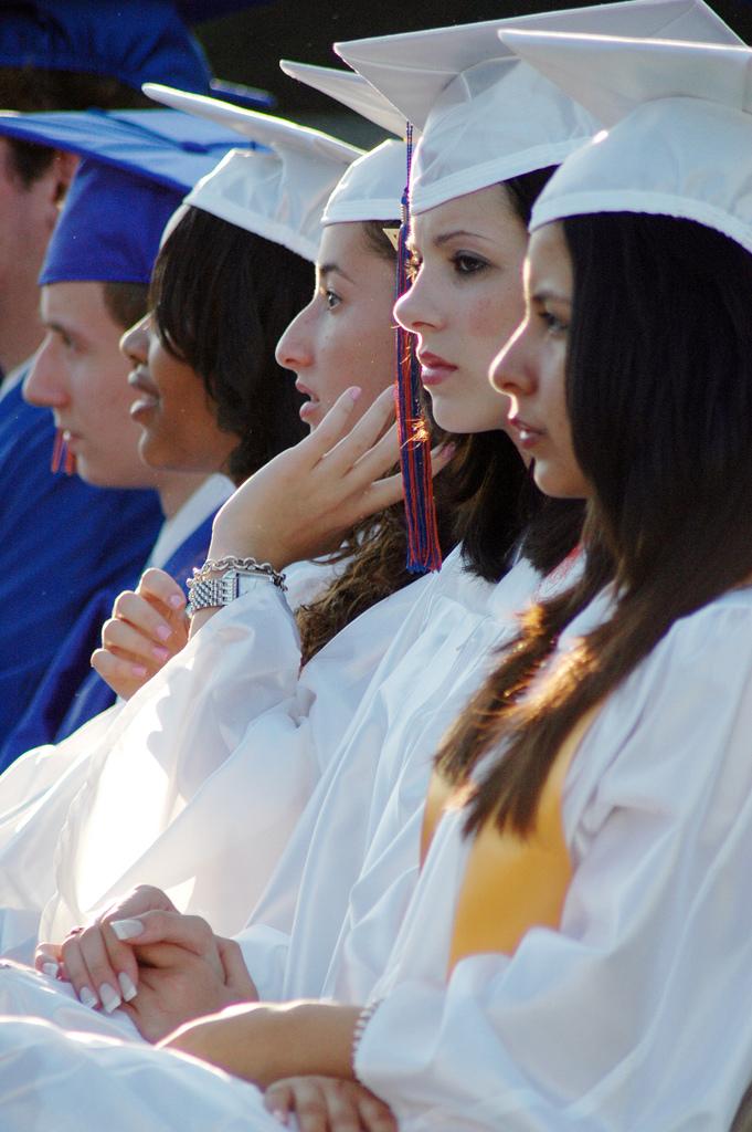 Graduates. Photo.