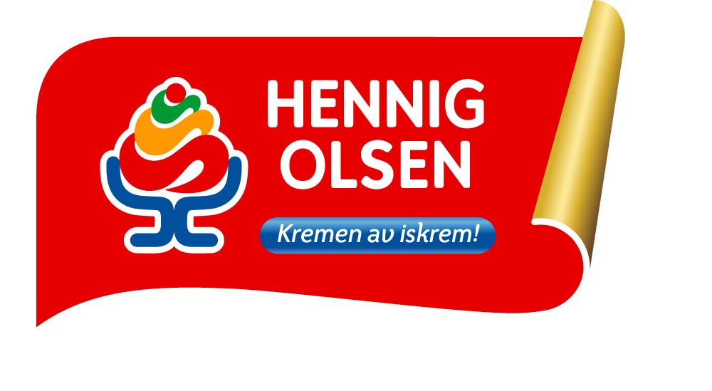 Logoen til Hennig-Olsen. Foto.