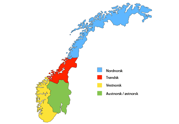 kart over dialekter i norge Norsk Malmerker Ndla kart over dialekter i norge