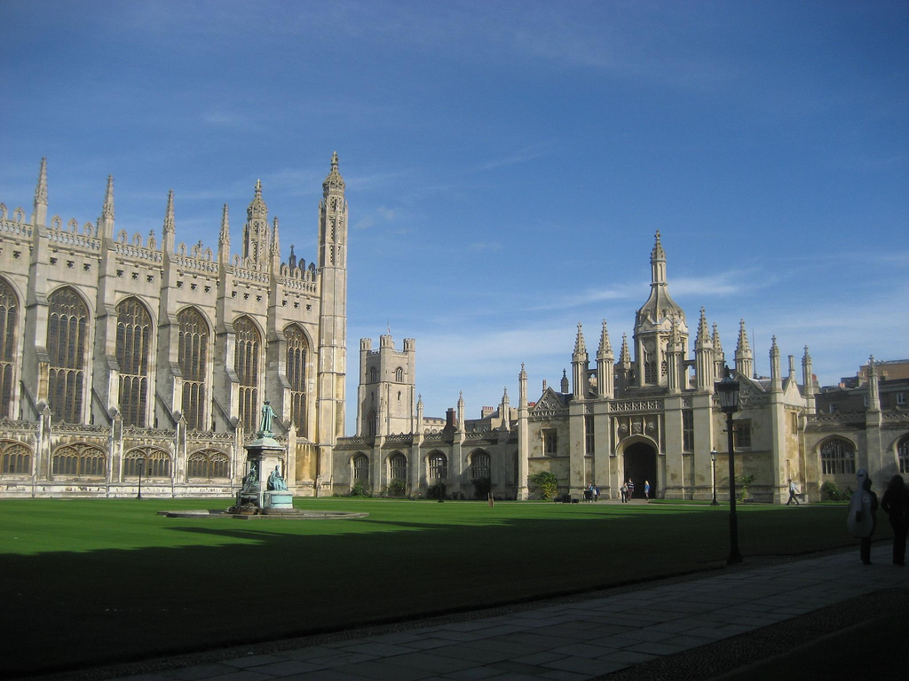 A picture of the University of Cambridge during the day