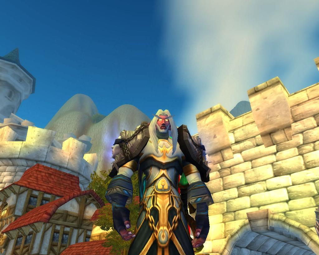Skjermdump av en avatar i dataspillet «World og Warcraft».