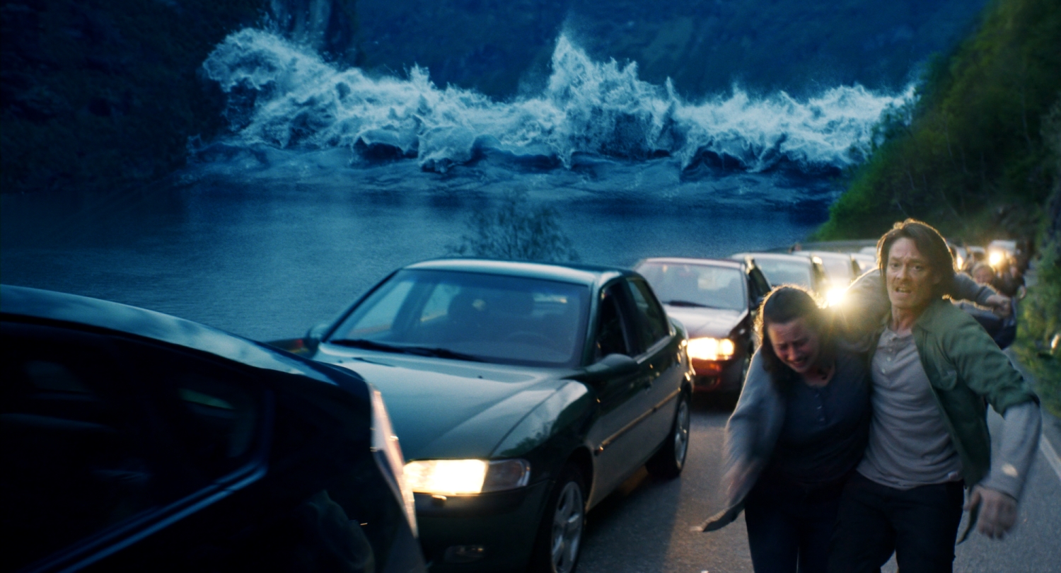 Bilde fra filmen Bølgen.