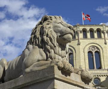 Stortinget. Foto.