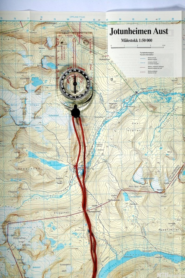 Kart og kompass