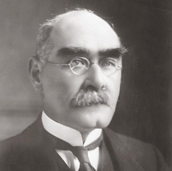 Forfatteren Rudyard Kipling. Foto.