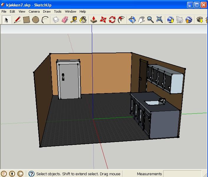 Kitchen - Sketch Up