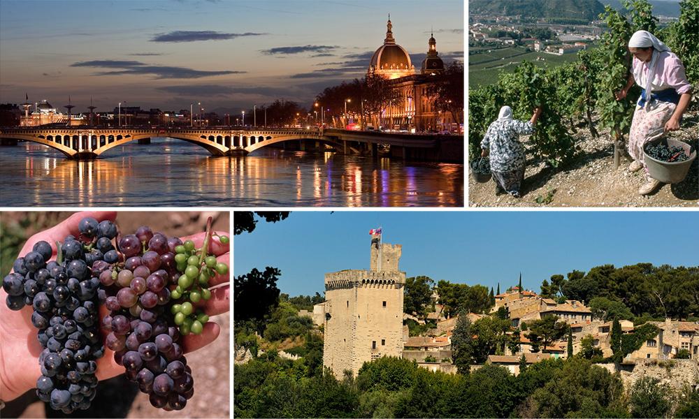 Kollasj: Côtes du Rhône