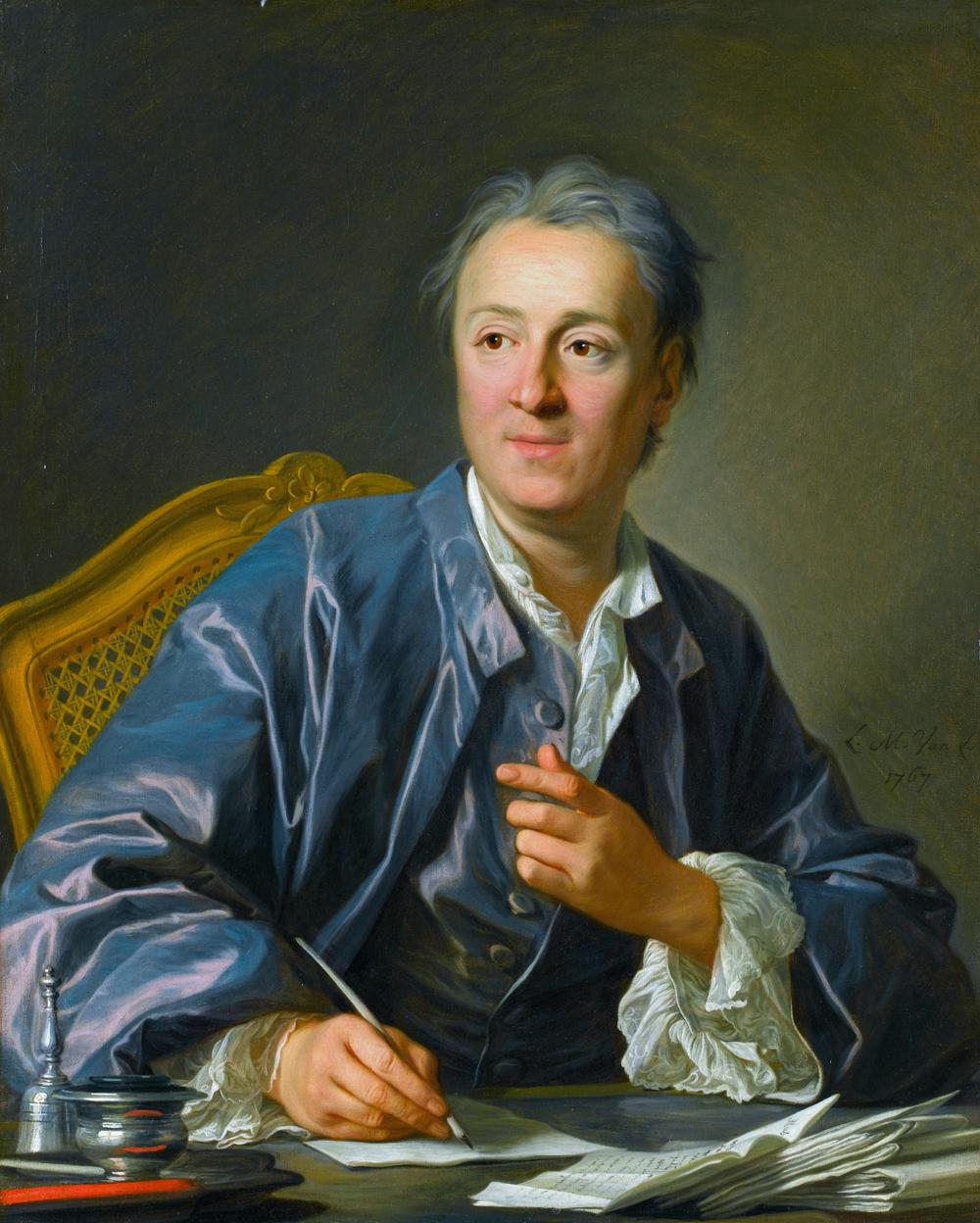 Denis Diderot. Maleri.