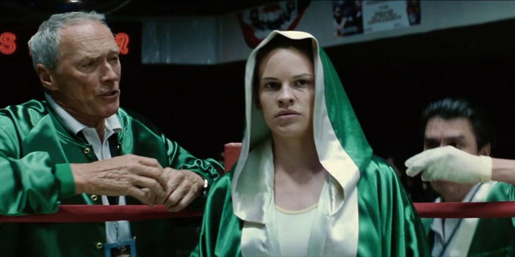 Scene from Million Dollar Baby