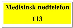 Medisinsk nødnummer