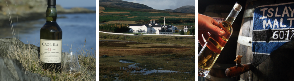Kollasj: Whisky og distrikter