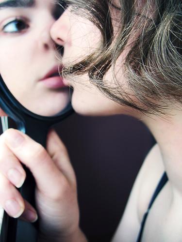 boy and girl in close contact.photo.