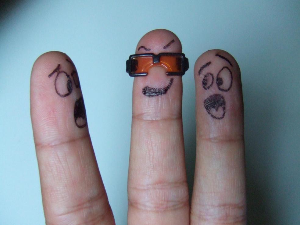 Funny fingers