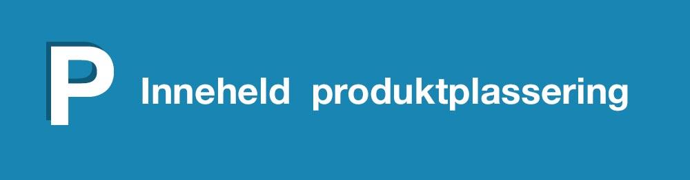 Merking for produktplassering på tv