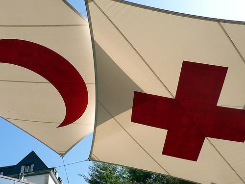 Røde Kors og Røde Halvmåne. Foto. 